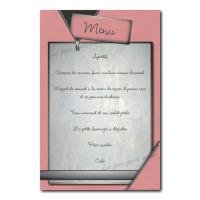 Menu fermeture eclaire