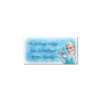 étiquette adresse reine des neiges