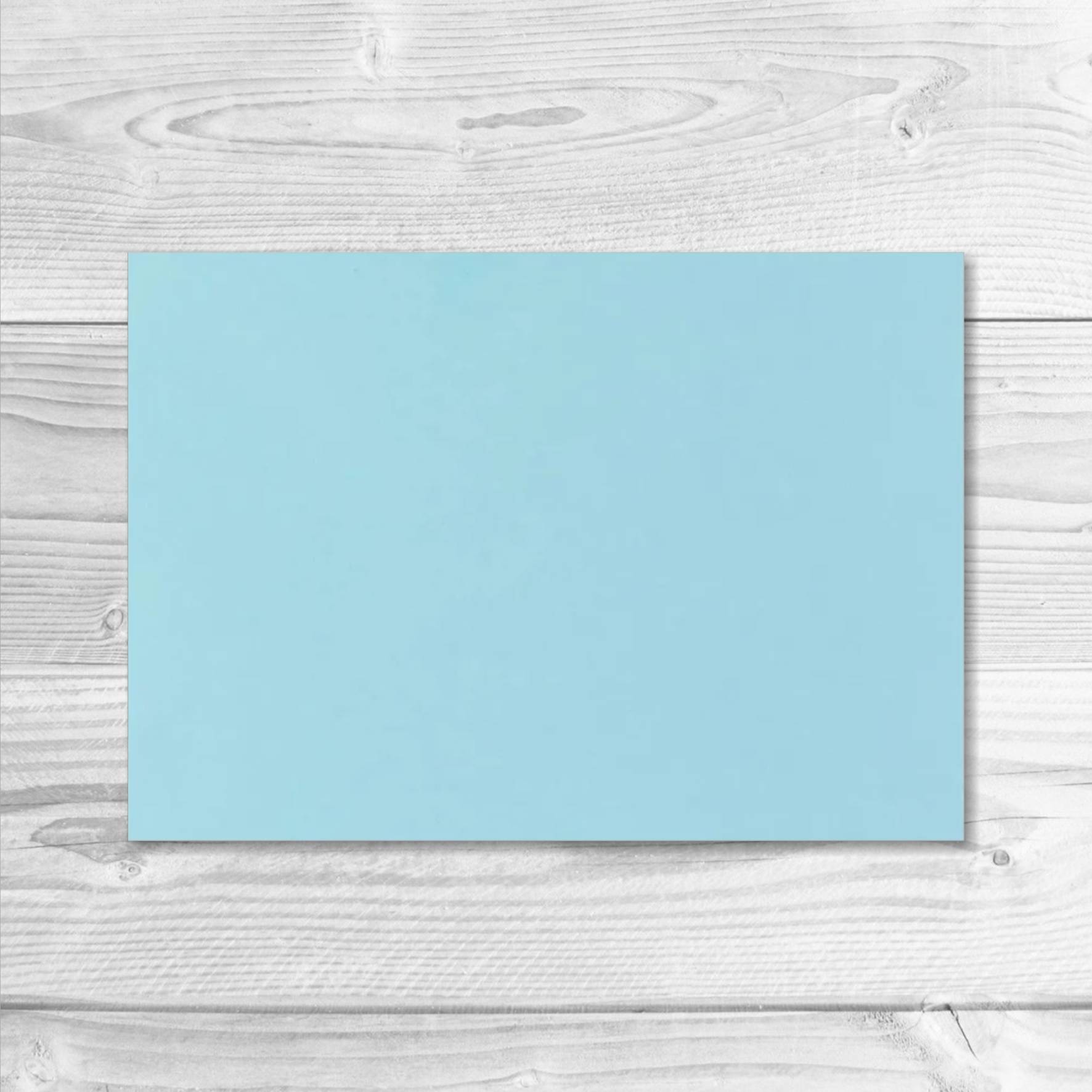 enveloppe bleu pâle 11 x 16 cm
