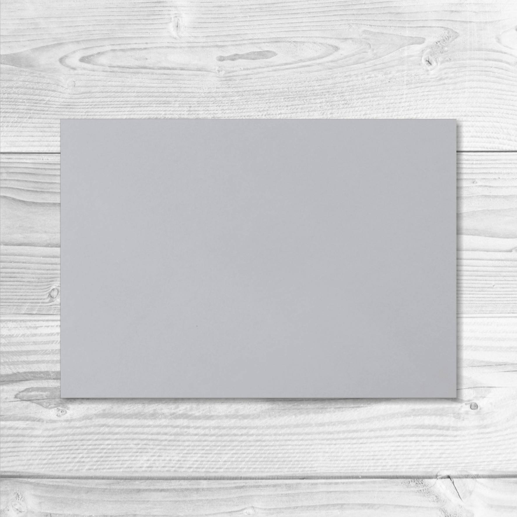 Enveloppe rectangulaire gris argent