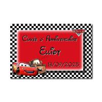 Etiquette champagne voiture cars
