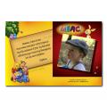 carte de remerciements winnie l'ourson avec miel