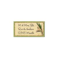 étiquette adresse blé