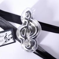 Boite plastique en forme de clé de sol musique