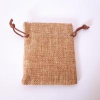 petit sac café en toile de jute