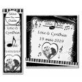 save the date musique en noir et blanc