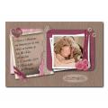 faire part ruban dentelle photo vintage