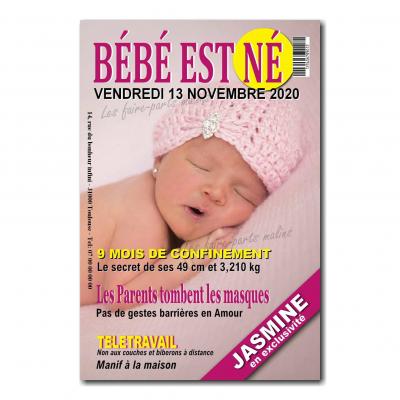 faire part couverture de magazine