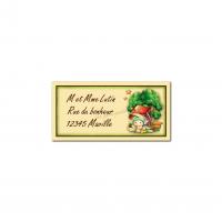 Etiquette adresse petit lutin
