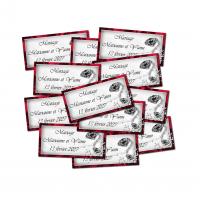 Lot 12 etiquettes dragees 1