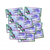 Lot 12 etiquettes dragees 2