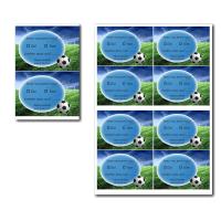 coupon réponse à imprimer avec ballon de foot
