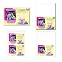 faire part illimité coeur de cygnes mariage