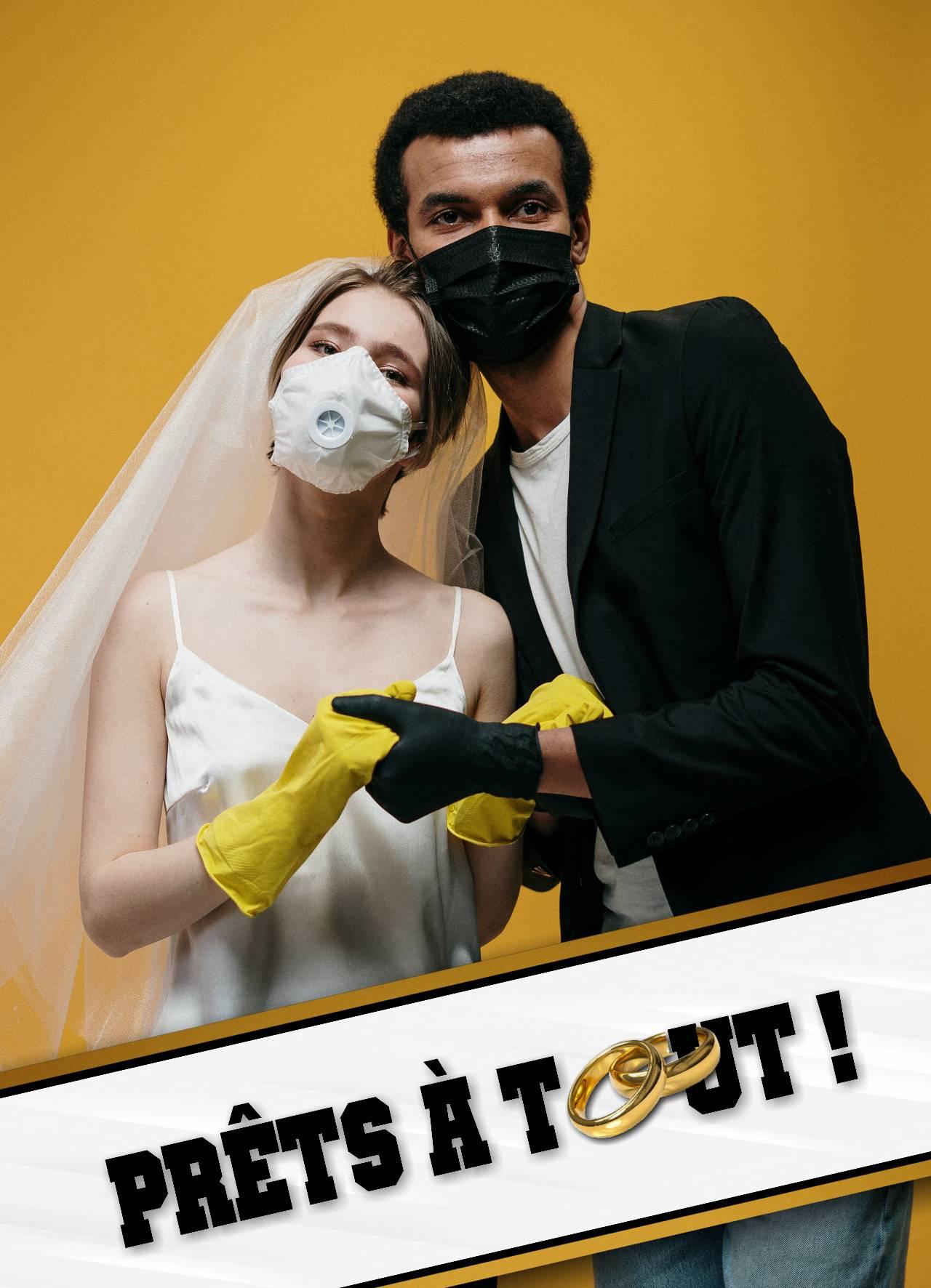 mariage 2021 couple prêt à tout