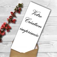 faire imprimer mes faire-parts format marque-page